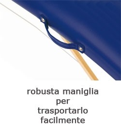Image SISSEL BASIC lettino portatile 60 x 186 cm, blu