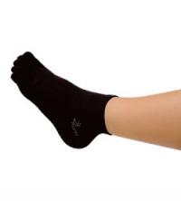 SISSEL PILATES Socks cotone - L/XL (41-45), nero