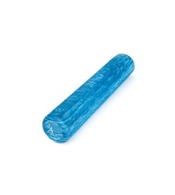 Image SISSEL PILATES ROLLER SOFT rullo tubo morbido per pilates matwork 90 cm colore Blu Marmorizzato