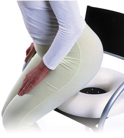 Image SISSEL SIT RING Cuscino per emorroidi, decubito e gravidanza con buco - Rotondo e Ovale