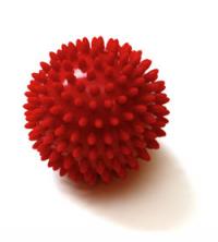 SISSEL SPIKY-BALL  9 cm, sfusa, cf 10 pz, rosso