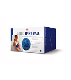 Image SISSEL SPIKY-BALL  10 cm, sfusa, cf 10 pz, blu