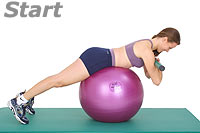 Image 1 - Stärkung der Rückenmuskulatur mit SISSEL Gymnastikball und SISSEL Heavy Bar
