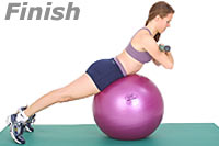 Image 2 - Stärkung der Rückenmuskulatur mit SISSEL Gymnastikball und SISSEL Heavy Bar