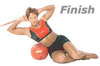 Image 2 - Seitliches Bauch- und Rckentraining mit SISSEL Fitband und Medizinball