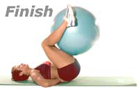 Image 2 - Bauchmuskeltraining mit SISSEL Gymnastikball