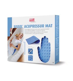 Image SISSEL ACUPRESSURE Mat Materassino Chiodato Svedese per Agopressione