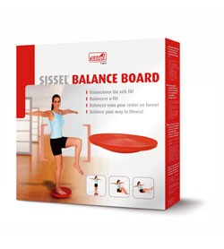 Image SISSEL BALANCE BOARD pedana propriocettiva colore rosso