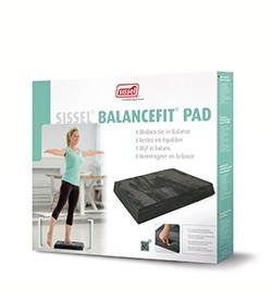 Image SISSEL BALANCE FIT PAD 50x41x6 cm colore Nero Marmorizzato