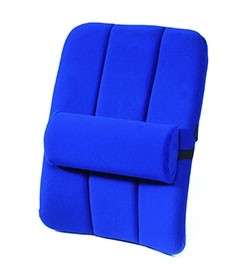 Image Sistema Supporto Lombare, SISSEL® DorsaBack-Car+Pad, Blu