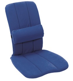 Image SISSEL® DORSABACK Sedile per seduta corretta sul divano colore Blu