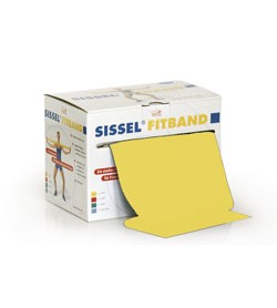 Image SISSEL® FITBAND 14,5 cm x 25 m, giallo (leggera)