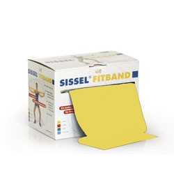 Image SISSEL FITBAND 14,5 cm x 25 m, giallo (leggera)