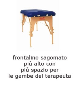 Image SISSEL BASIC lettino portatile 60 x 186 cm, blu