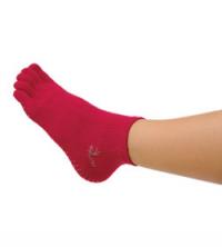 SISSEL PILATES Socks viscosa - L/XL (41-45), rosso