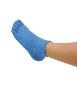 Image SISSEL® PILATES Socks viscosa - S/M (35-40), azzurro