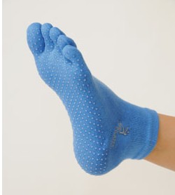 Image SISSEL® PILATES Socks viscosa - L/XL (41-45), azzurro