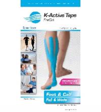 K-Active Tape Precut, gamba e piede