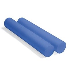 Image Pilates Roller Economico 15 x 100 cm Azzurro