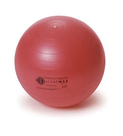 Image SISSEL SECUREMAX Ball 55 cm Pallone fisioterapia e pilates Rosso