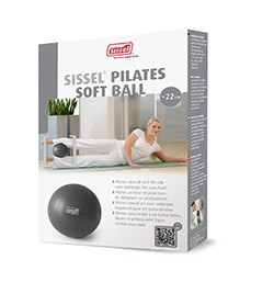 SISSEL® Pilates Ball, 26 Cm, Antracite - - Attrezzi Pilates