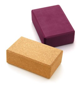 Image SISSEL YOGA BLOCK 22,5 x 15 x 7,5 cm. espanso, bordeaux